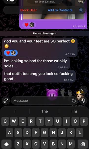 RT : The best customs and video calls you ll EVER GET DE last seen just now a Block User Add t