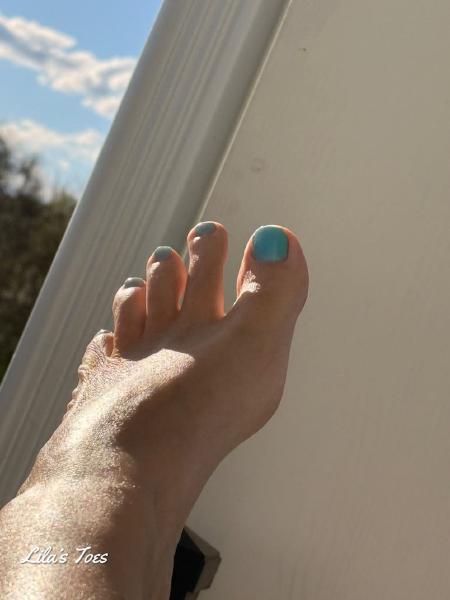 More toes in the sunshine. 4 i J 4 i : Ve. EE RSS poe Fes Ja