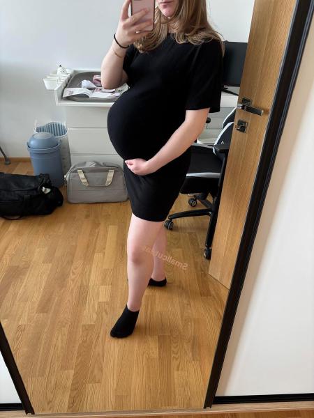 Swipe to undress me. 11 Days before my due date